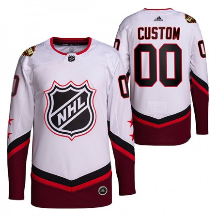 2022 NHL All-Star Custom Weiß Trikot Authentic - Herren